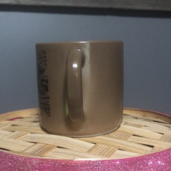 Vintage Opryland Nashville  USA federal brown milk glass mug, cup - Picture 3 of 9